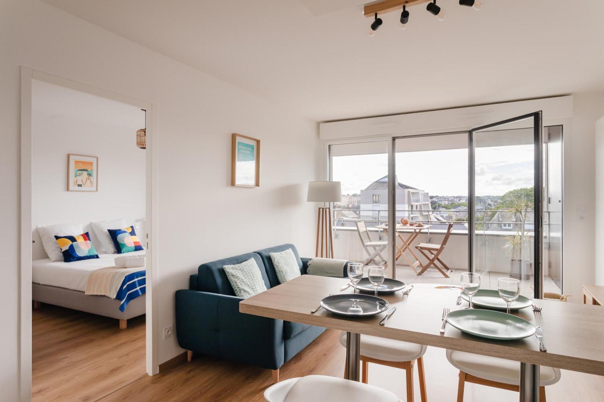 Men Du - Appt 4P A 800 Metres De La Plage Dinard Exterior photo