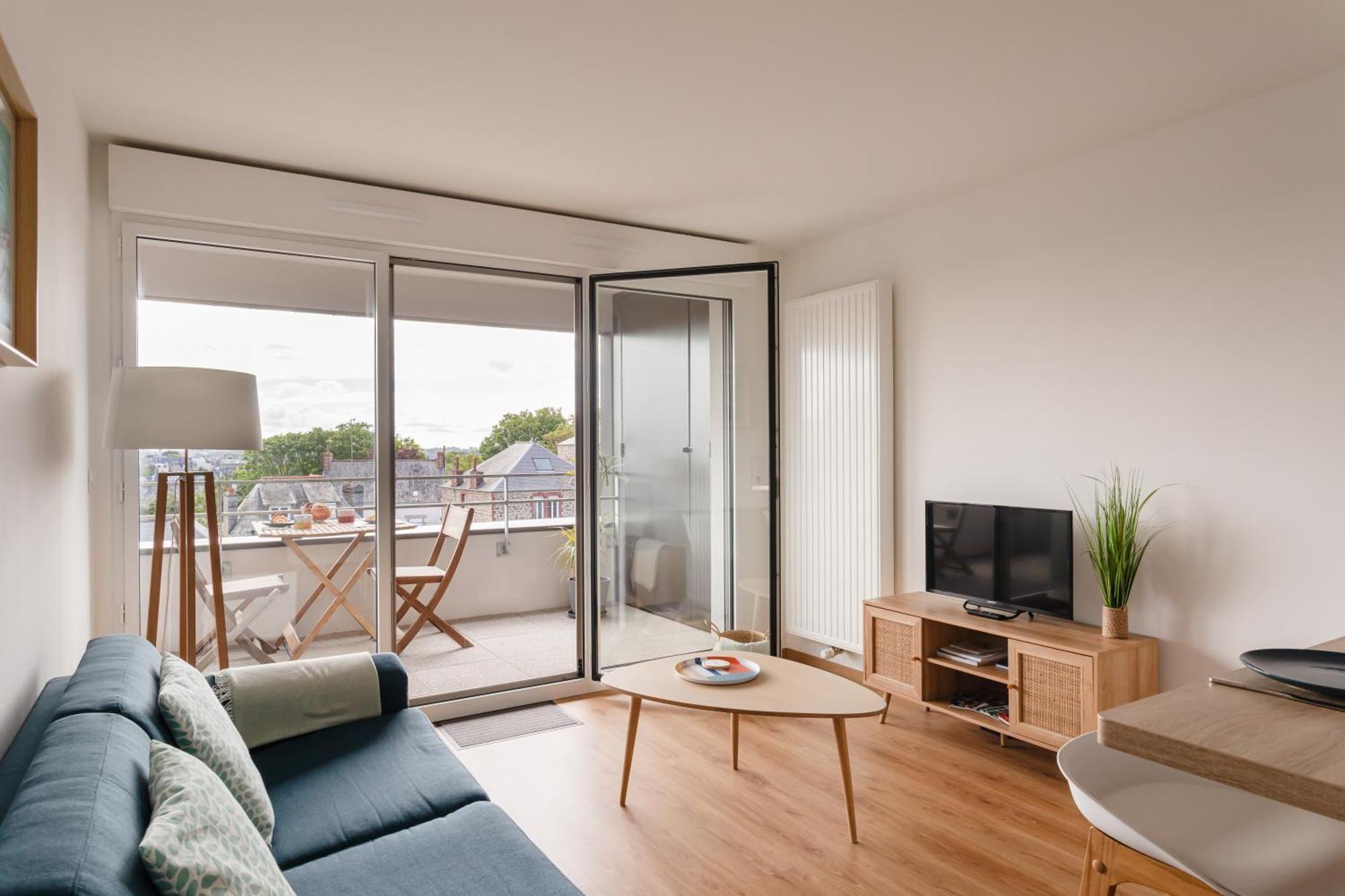 Men Du - Appt 4P A 800 Metres De La Plage Dinard Exterior photo